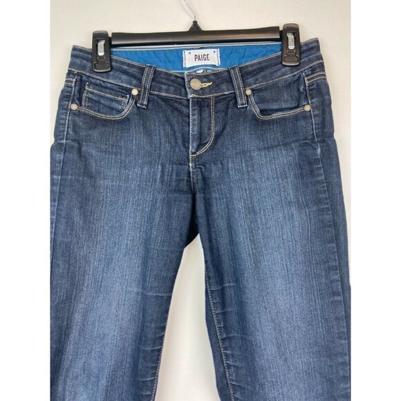 Paige Skyline Skinny Blue Jeans Size 26 - Picture 7 of 12